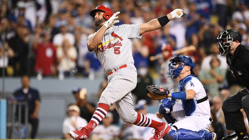 Albert Pujols launches twice against the Dodgers to bring up 700 career home runs Albert Pujols launches twice against the Dodgers to bring up 700 career home runs