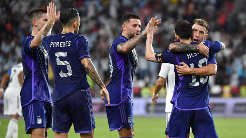 United Arab Emirates 0-5 Argentina: Messi and Di Maria star in final pre-World Cup friendly United Arab Emirates 0-5 Argentina: Messi and Di Maria star in final pre-World Cup friendly