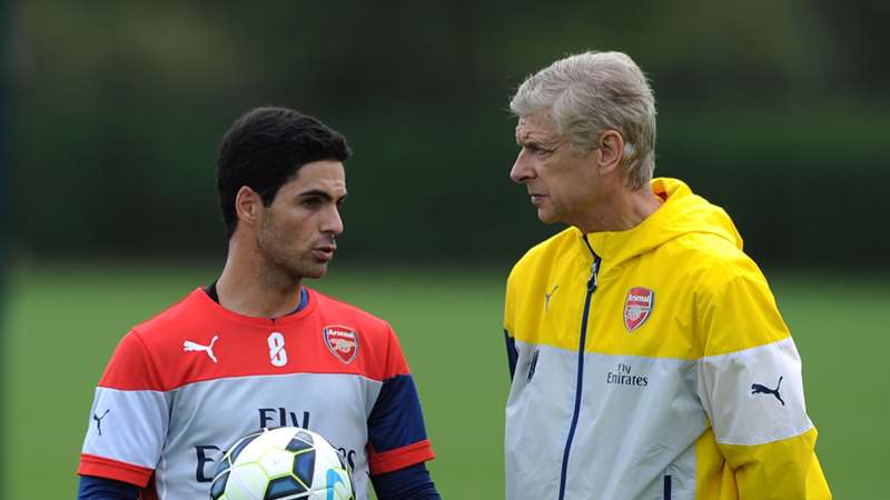 Mikel Arteta admits he would have liked Arsenal Wenger guidance at Arsenal