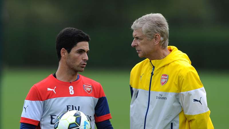 Mikel Arteta admits he would have liked Arsenal Wenger guidance at Arsenal Mikel Arteta admits he would have liked Arsenal Wenger guidance at Arsenal