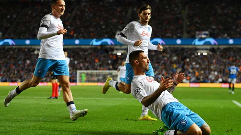Rangers 0-3 Napoli: Spalletti's men cement Group A lead after penalty drama Rangers 0-3 Napoli: Spalletti's men cement Group A lead after penalty drama