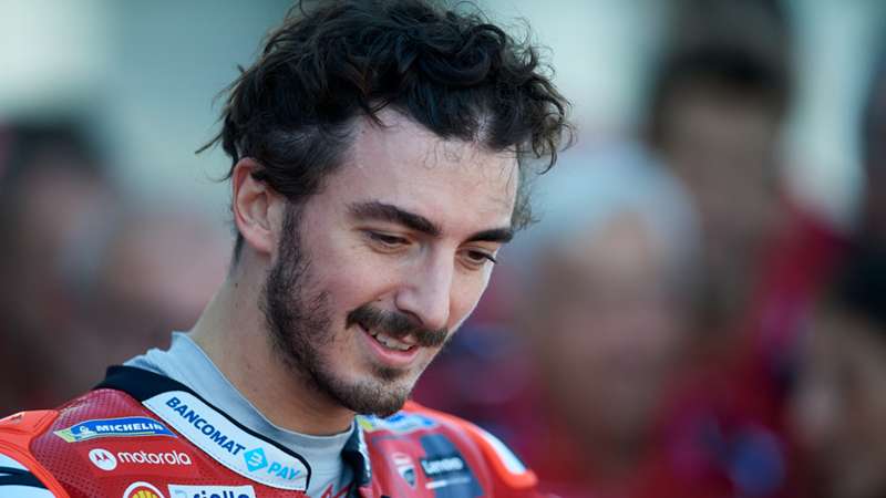 Bagnaia on pole for Aragon Grand Prix after 'one of best ever laps', Quartararo down in sixth Bagnaia on pole for Aragon Grand Prix after 'one of best ever laps', Quartararo down in sixth
