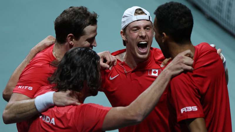 Canada comeback stuns Germany and sets up Davis Cup semi-final showdown with Italy Canada comeback stuns Germany and sets up Davis Cup semi-final showdown with Italy