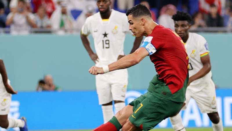 Cristiano Ronaldo makes more history by scoring at a fifth World Cup for Portugal Cristiano Ronaldo makes more history by scoring at a fifth World Cup for Portugal