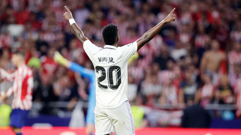 Vinicius Junior and Real Madrid cut loose after Atletico fans disgrace themselves