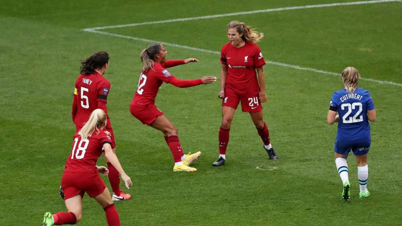 Katie Stengel scores two penalties as promoted Liverpool beat Chelsea in Women's Super League opener