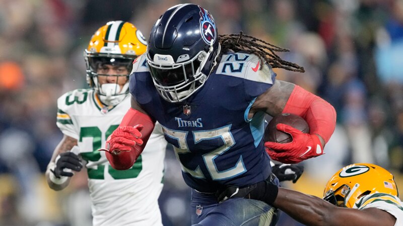 Marauding Derrick Henry achieves rare feat as Titans down Aaron Rodgers' Packers Marauding Derrick Henry achieves rare feat as Titans down Aaron Rodgers' Packers