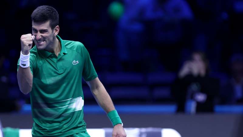 ATP Finals: Novak Djokovic seals semi-final spot with convincing win over Andrey Rublev
