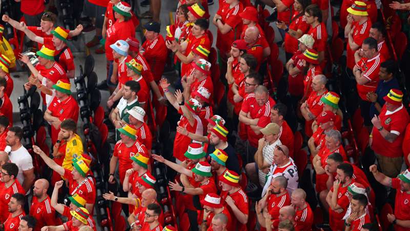 Wales have asked FIFA why fans were barred from wearing rainbow hats to the USA World Cup game