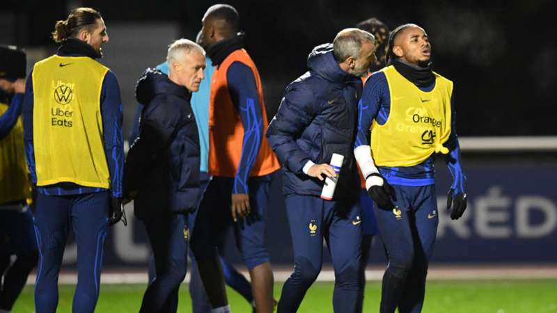 Christopher Nkunku out of the World Cup after France striker suffers knee injury in training Christopher Nkunku out of the World Cup after France striker suffers knee injury in training