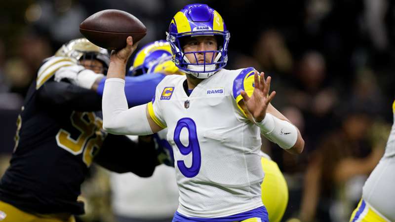 Los Angeles Rams quarterback Matthew Stafford being evaluated for concussion