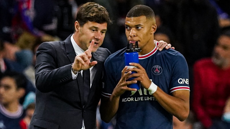 Mauricio Pochettino suggests Kylian Mbappe may need to leave PSG to realise Ballon d'Or potential Mauricio Pochettino suggests Kylian Mbappe may need to leave PSG to realise Ballon d'Or potential