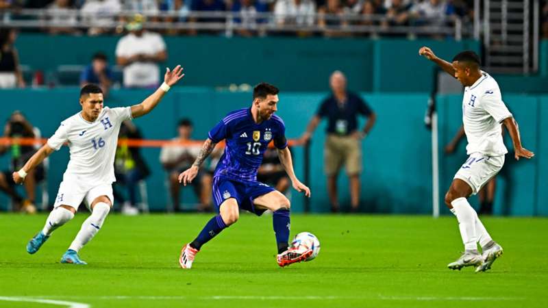 Argentina 3-0 Honduras: Lautaro Martinez and Lionel Messi strike in first half of friendly win