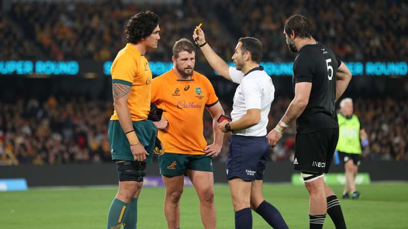 Darcy Swain handed six-week ban for Quinn Tupaea clean-out in Australia's defeat to New Zealand
