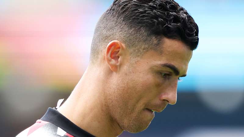 Former Man Utd forward Cristiano Ronaldo suspended for two matches over Everton fan phone incident Former Man Utd forward Cristiano Ronaldo suspended for two matches over Everton fan phone incident