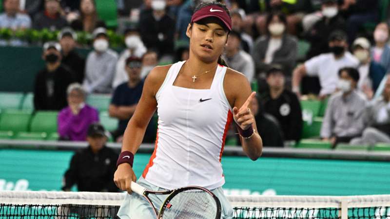 Emma Raducanu cruises into Korea Open semi-finals Emma Raducanu cruises into Korea Open semi-finals