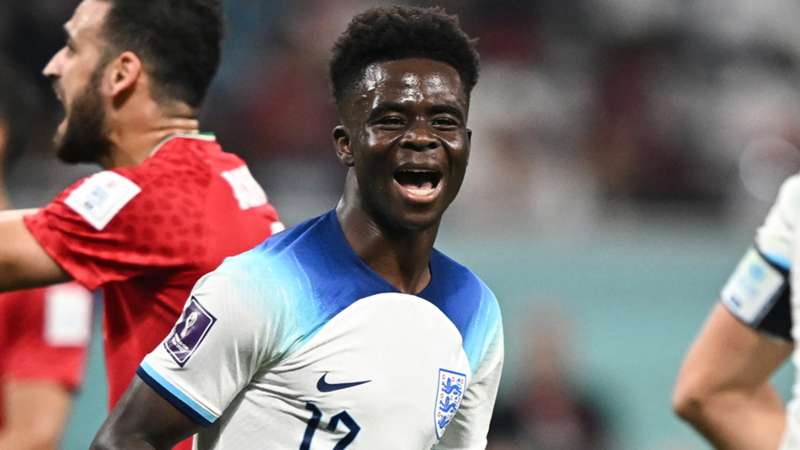 'We needed that' - Bukayo Saka delighted after England thump Iran in World Cup opener