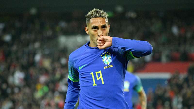 Brazil not feeling 'pressure' of World Cup expectations, insists Raphinha Brazil not feeling 'pressure' of World Cup expectations, insists Raphinha