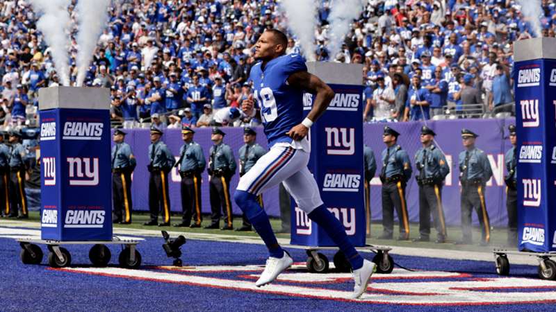 'I came here to play' – Giants receiver Kenny Golladay frustrated after being rotated in Week 2