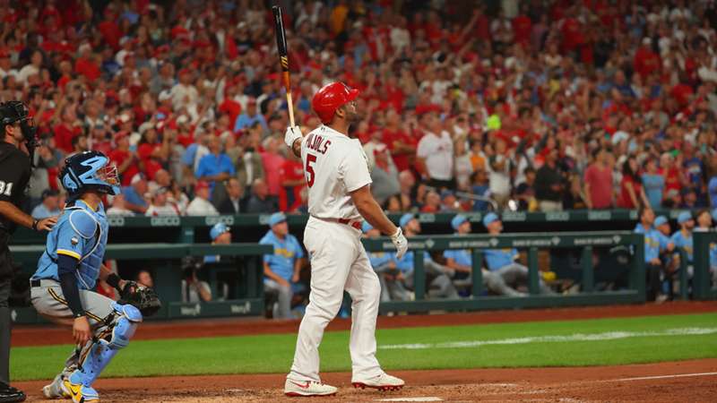 Albert Pujols cracks his 698th home run in Cardinals win, Astros' Alvarez hits three dingers Albert Pujols cracks his 698th home run in Cardinals win, Astros' Alvarez hits three dingers