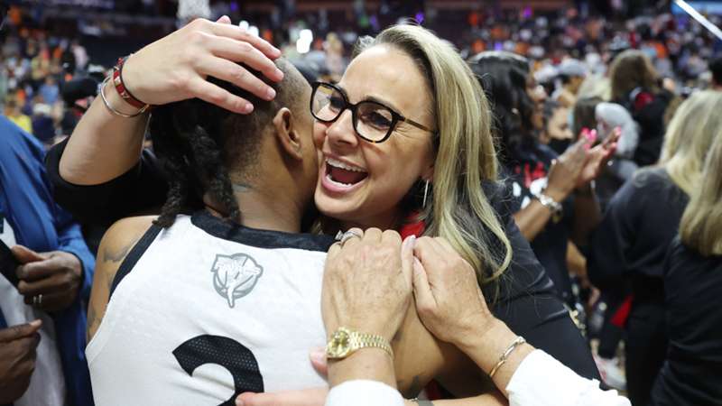 Gregg Popovich 'not at all surprised' as ex-Spurs assistant Becky Hammon wins WNBA in first year Gregg Popovich 'not at all surprised' as ex-Spurs assistant Becky Hammon wins WNBA in first year