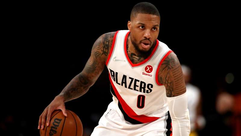 Portland's Damian Lillard to be 're-evaluated in one to two weeks' after another calf strain