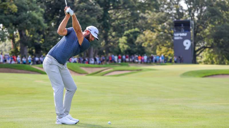 Dustin Johnson leads Cameron Smith by three strokes after first round at LIV Golf Chicago
