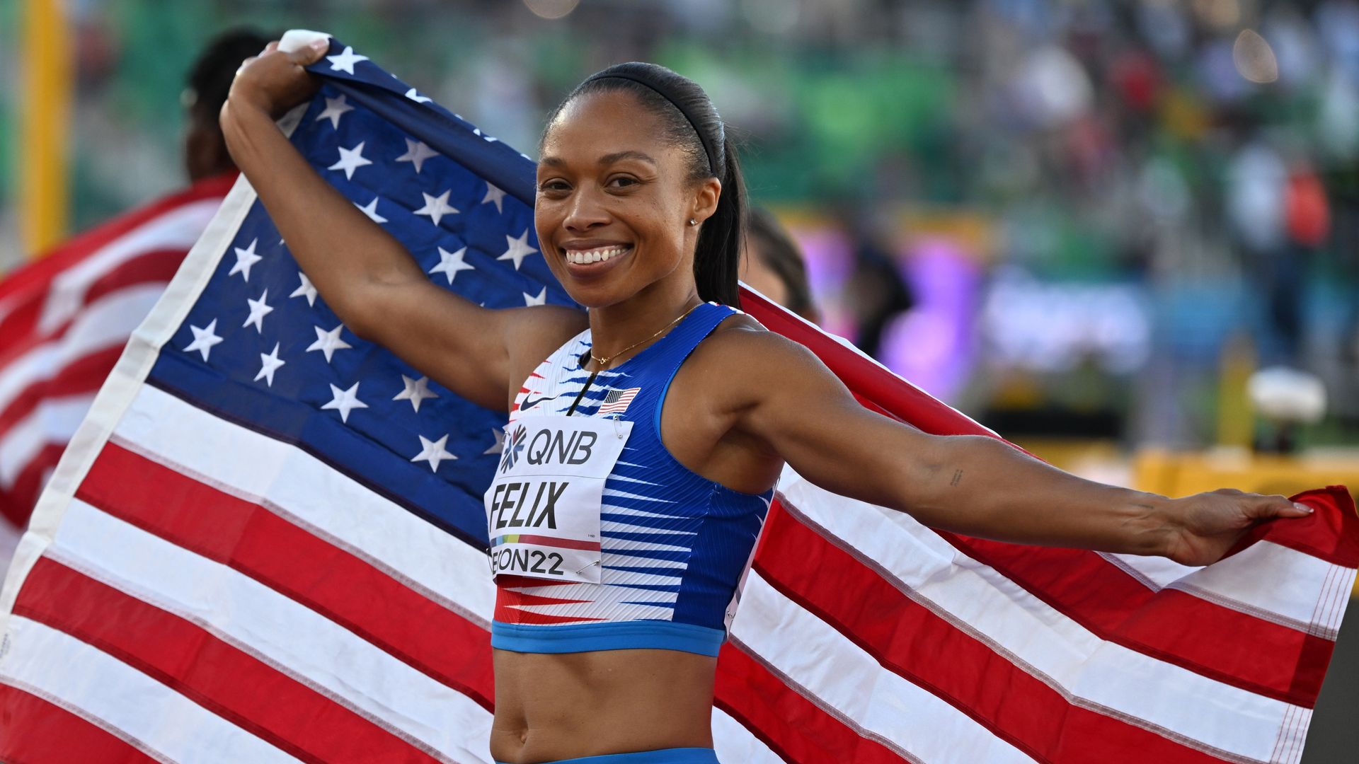 American Allyson Felix Retires with 19th Worlds Medal