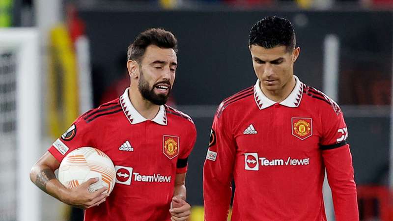Ronaldo and Fernandes endure frosty reunion in Portugal squad after fiery Man Utd claims